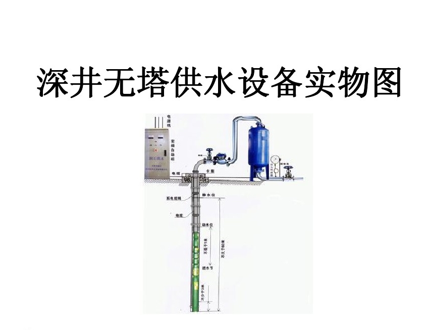 新郑市井泵无塔式供水设备